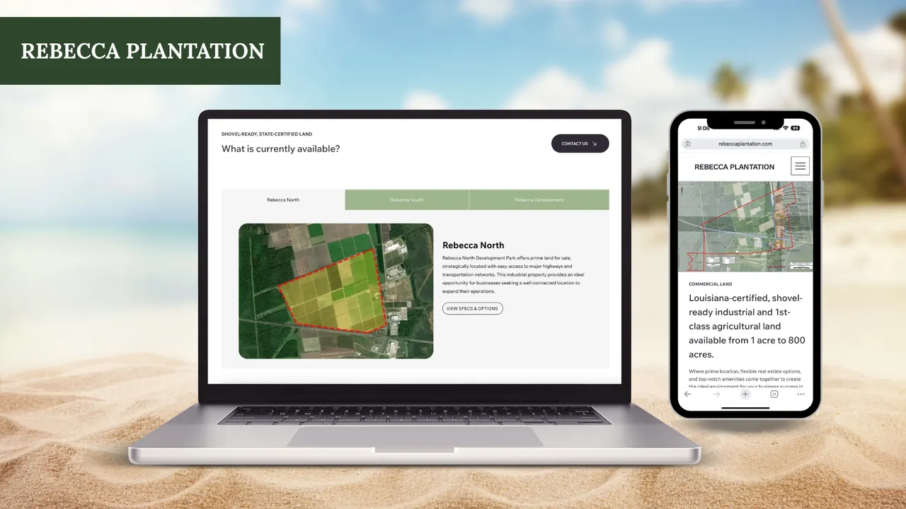 Rebecca Plantation website